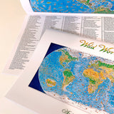 A list of animals contained in the Wild World Map by Anton Thomas