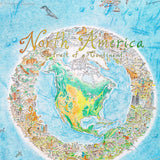 North America: Portrait of a Continent – poster