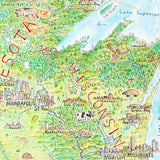 North America: Portrait of a Continent – poster